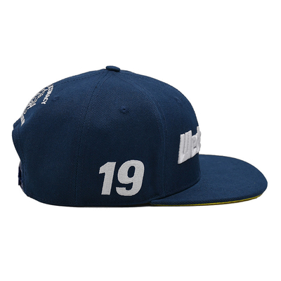 Topi Snapback Bordir Cotton Flat Bill Gorras 3D Untuk Pria