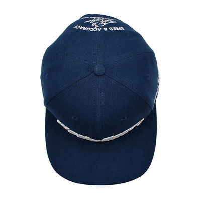 Topi Snapback Bordir Cotton Flat Bill Gorras 3D Untuk Pria