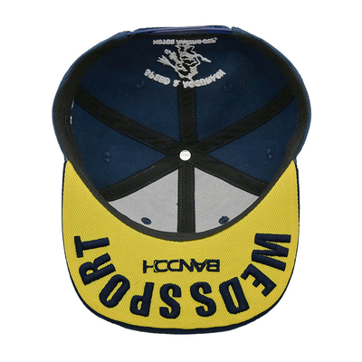 Topi Snapback Bordir Cotton Flat Bill Gorras 3D Untuk Pria