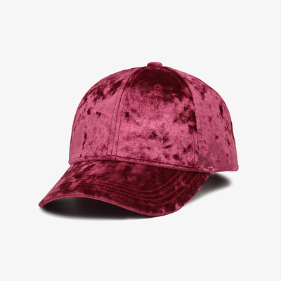 Profil Customized Baju Enam Panel Baseball Cap Dengan Logo bordir Kain Satin