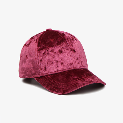 Profil Customized Baju Enam Panel Baseball Cap Dengan Logo bordir Kain Satin