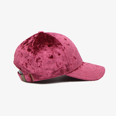 Profil Customized Baju Enam Panel Baseball Cap Dengan Logo bordir Kain Satin