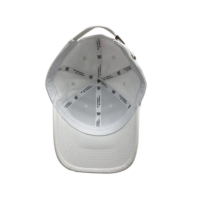 Kap Baseball Baja 6 Panel dengan Bentuk Tidak Terstruktur dan Tali yang Bisa Disesuaikan