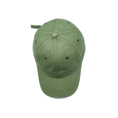 Sesuaikan Warna Unstructured Front Panel Kap Baseball Kap Baja Dengan Kain Cocok Jahit