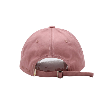 Klasik 6 Panel Kap Baseball Katun Curved Visor Penyesuaian Penutupan / Sweatband