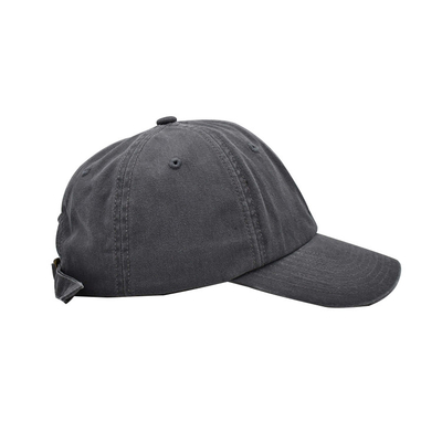 Profil Disesuaikan 6 Panel Baseball Cap Dengan Tali Adjustable Dan Visor melengkung