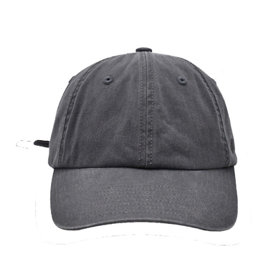 Profil Disesuaikan 6 Panel Baseball Cap Dengan Tali Adjustable Dan Visor melengkung