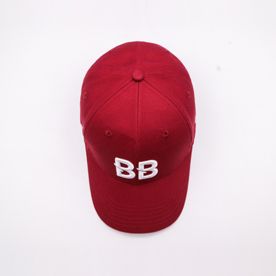 Cap Baseball 6 Panel yang dapat disesuaikan dengan jahitan yang diperkuat dan tali yang dapat disesuaikan