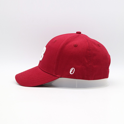 Cap Baseball 6 Panel yang dapat disesuaikan dengan jahitan yang diperkuat dan tali yang dapat disesuaikan