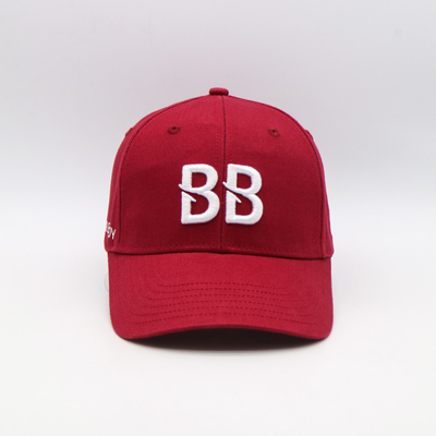 Cap Baseball 6 Panel yang dapat disesuaikan dengan jahitan yang diperkuat dan tali yang dapat disesuaikan