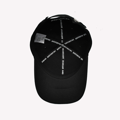 Jaga jahitan melengkung visor kapas Baseball Cap Gaya tidak terstruktur