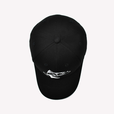 Jaga jahitan melengkung visor kapas Baseball Cap Gaya tidak terstruktur