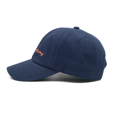 Kap Baseball Baja Enam Panel - Eyelets Warna Khusus