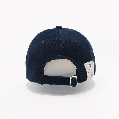 6 Panel Baseball Cap dengan jahitan yang kokoh Panel depan terstruktur Dan visor melengkung