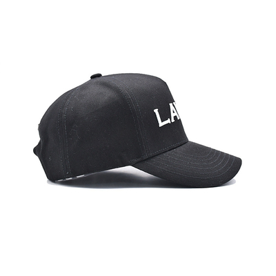 Sesuaikan Kap Baseball 5 Panel Kap Baseball dengan Visor melengkung tali yang dapat disesuaikan dan bentuk terstruktur