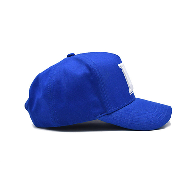 Custom Five Panel Baseball Cap Dengan Mahkota Profil Unstructured Dan Koton Sweatband