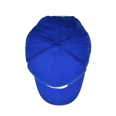 Custom Five Panel Baseball Cap Dengan Mahkota Profil Unstructured Dan Koton Sweatband