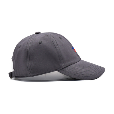 Cap Baseball Baja Brodered Dengan Visor Curved Bentuk Tidak Terstruktur 6 Eyelets