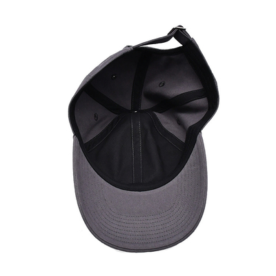 Cap Baseball Baja Brodered Dengan Visor Curved Bentuk Tidak Terstruktur 6 Eyelets