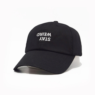 Topi Baseball Profil yang Tidak Terstruktur dengan Kotton Sweatband dan Kain yang Cocok
