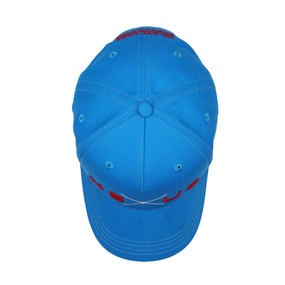 Pakaian katun yang dapat disesuaikan dengan topi bisbol dengan tali yang dapat disesuaikan dan jahitan yang diperkuat
