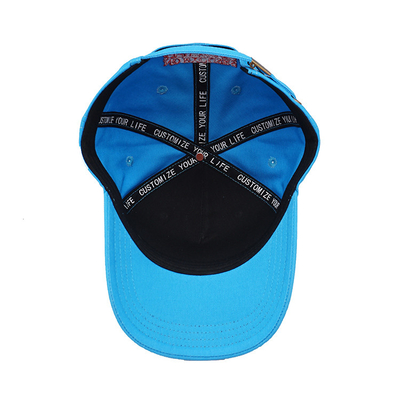 Pakaian katun yang dapat disesuaikan dengan topi bisbol dengan tali yang dapat disesuaikan dan jahitan yang diperkuat
