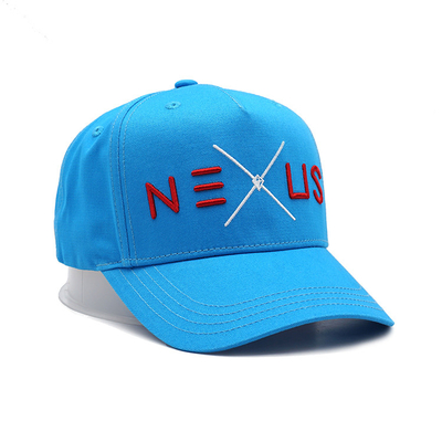Pakaian katun yang dapat disesuaikan dengan topi bisbol dengan tali yang dapat disesuaikan dan jahitan yang diperkuat