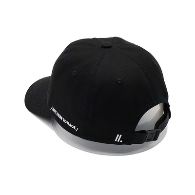 Unstructured 6 Panel Baseball Cap With Curved Visor Customize Color Konstruksi panel depan