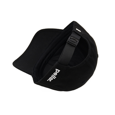 Unstructured 6 Panel Baseball Cap With Curved Visor Customize Color Konstruksi panel depan