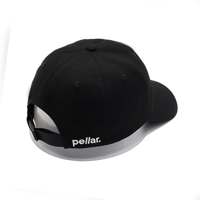 Unstructured 6 Panel Baseball Cap With Curved Visor Customize Color Konstruksi panel depan