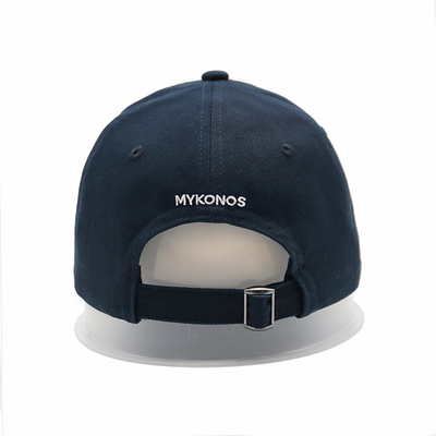 Cap Baseball Logo yang Diperkuat dengan jahitan warna khusus