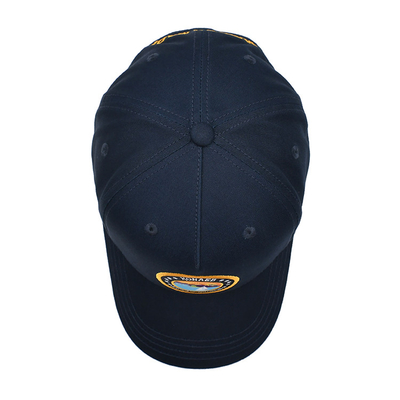 Dibangun 5 Panel Baseball Cap Dengan Mencocokkan jahitan Diperkuat jahitan Soft Sweatband