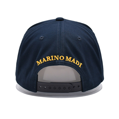 Dibangun 5 Panel Baseball Cap Dengan Mencocokkan jahitan Diperkuat jahitan Soft Sweatband