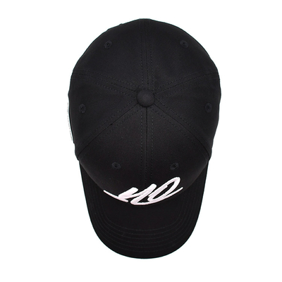 Sesuaikan Panel Depan 6 Panel Konstruksi Baseball Cap Dengan Logo bordir
