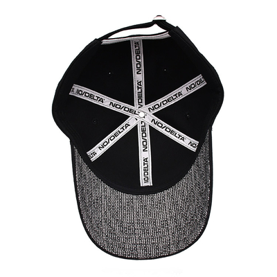 Sesuaikan Panel Depan 6 Panel Konstruksi Baseball Cap Dengan Logo bordir