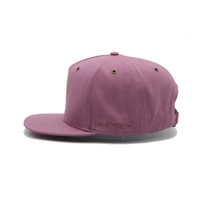 Kapas Topi Snapback Pinggiran Datar Topi Bisbol Dapat Disesuaikan Desain Unisex