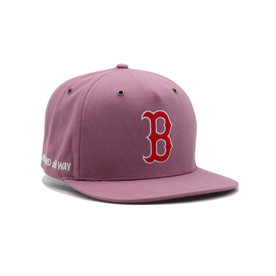 Kapas Topi Snapback Pinggiran Datar Topi Bisbol Dapat Disesuaikan Desain Unisex