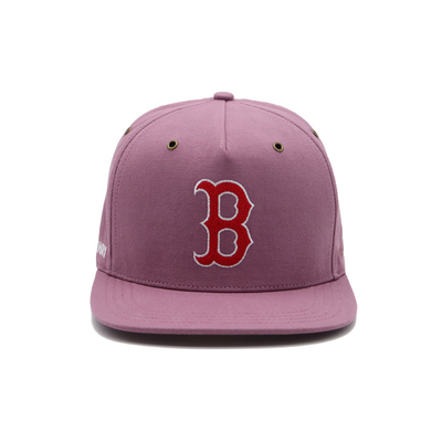Kapas Topi Snapback Pinggiran Datar Topi Bisbol Dapat Disesuaikan Desain Unisex