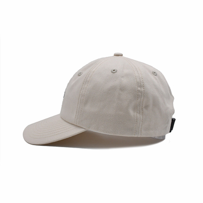 Custom bordir topi bisbol dengan tali yang disesuaikan dan gesper logam
