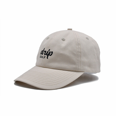 Custom bordir topi bisbol dengan tali yang disesuaikan dan gesper logam