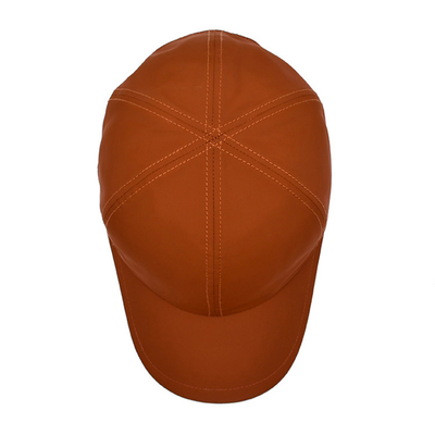 Topi khusus dengan tepi melengkung dan penutupan kabel logam yang dapat disesuaikan dengan tali velcro