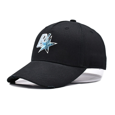 Topi Baseball Bersulam Dengan Tali Logam Custom Bisa Menggantikan Logo Anda