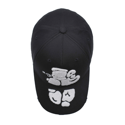 Topi Baseball Bersulam dengan Pintu melengkung Dan Genggam Logam Custom