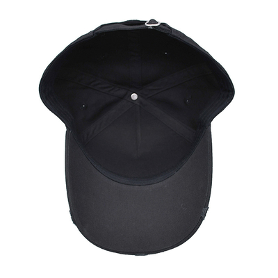 Topi Baseball Bersulam dengan Pintu melengkung Dan Genggam Logam Custom
