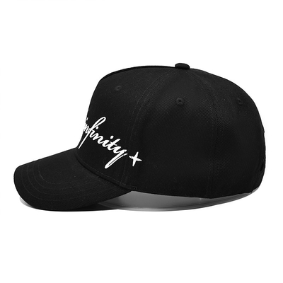 100% katun Struktural Mahkota melengkung Visor Baseball Caps Untuk Setiap Usia