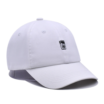 6 Eyelets Six-Panel Baseball Cap Untuk Personalisasi bordir