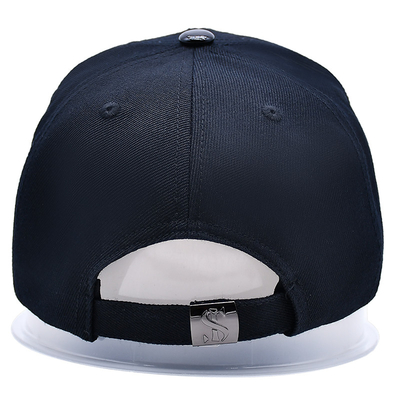 Tali yang dapat disesuaikan dan desain terstruktur 6 Panel Baseball Cap untuk personalisasi