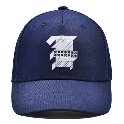 Topeng Baseball 5 Panel yang Bergaya Dalam Kain Katun Dengan Logo dan Jahitan yang Diukir