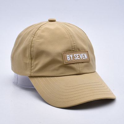 Pabrik Kualitas Profesional 6 Panel Baseball Cap Manufaktur Dengan Lapisan Karet