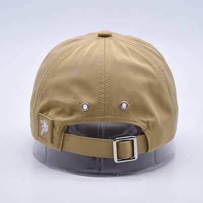 Pabrik Kualitas Profesional 6 Panel Baseball Cap Manufaktur Dengan Lapisan Karet